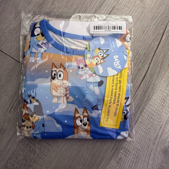 Little Sleepies New Bluey 3T 2 piece PJ
